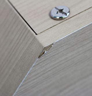 ベニヤ材の抽選機特長