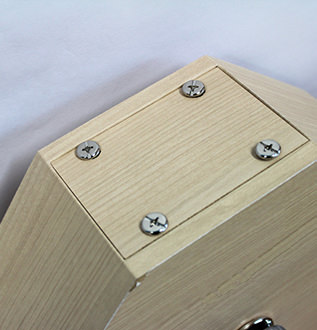 ベニヤ材の抽選機特長