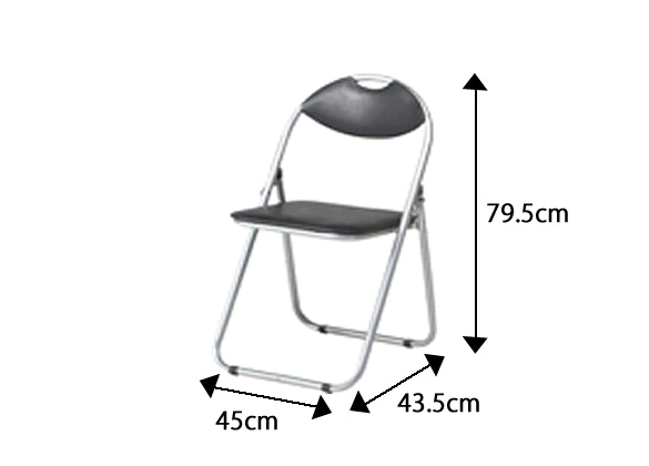 折りたたみパイプ椅子：1脚